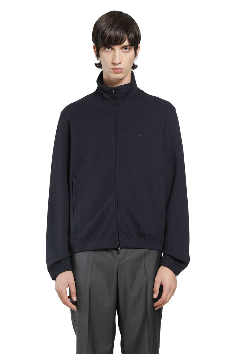 EMPORIO ARMANI Travel Essential Full-Zip Sweatshirt man