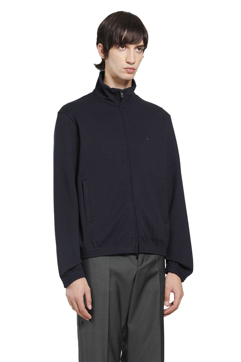 
              EMPORIO ARMANI Travel Essential Full-Zip Sweatshirt man
            