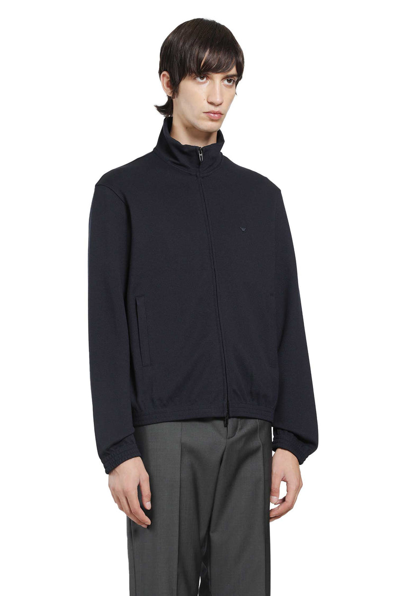 EMPORIO ARMANI Travel Essential Full-Zip Sweatshirt man