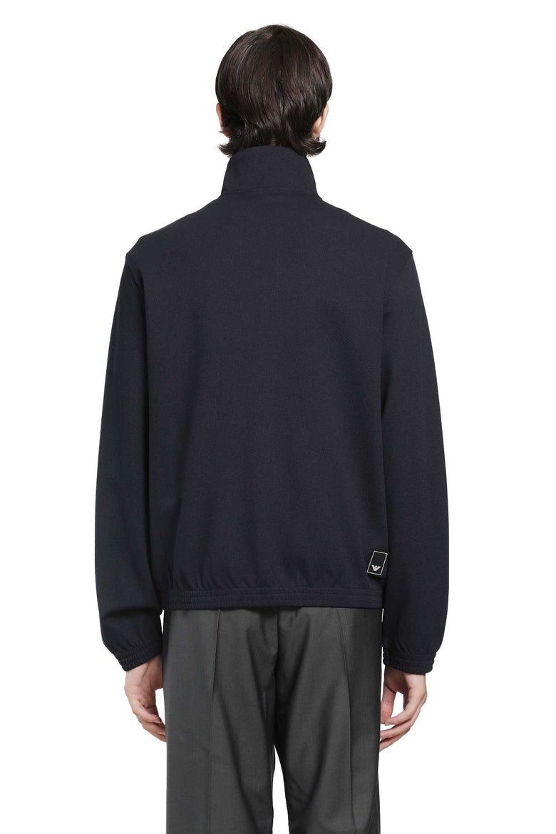 EMPORIO ARMANI Travel Essential Full-Zip Sweatshirt man