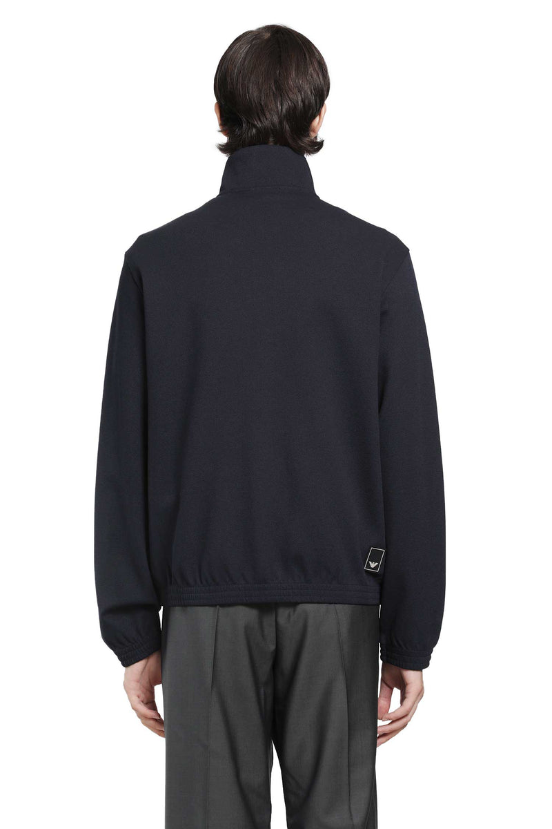 EMPORIO ARMANI Travel Essential Full-Zip Sweatshirt man