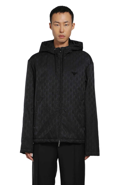 Hooded Blouson Jacket