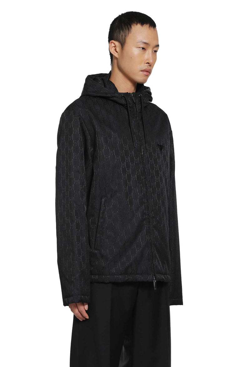 EMPORIO ARMANI Hooded Blouson Jacket man