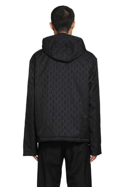 Hooded Blouson Jacket