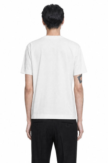 Micro Eagle Embroidery Jersey T-Shirt