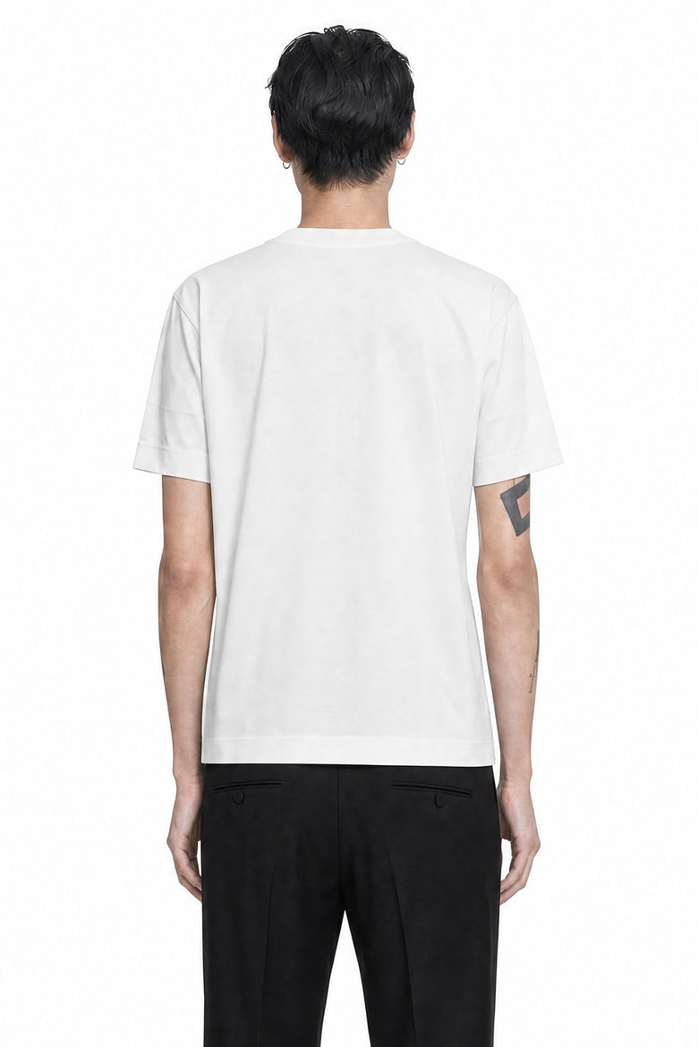 EMPORIO ARMANI Micro Eagle Embroidery Jersey T-Shirt man