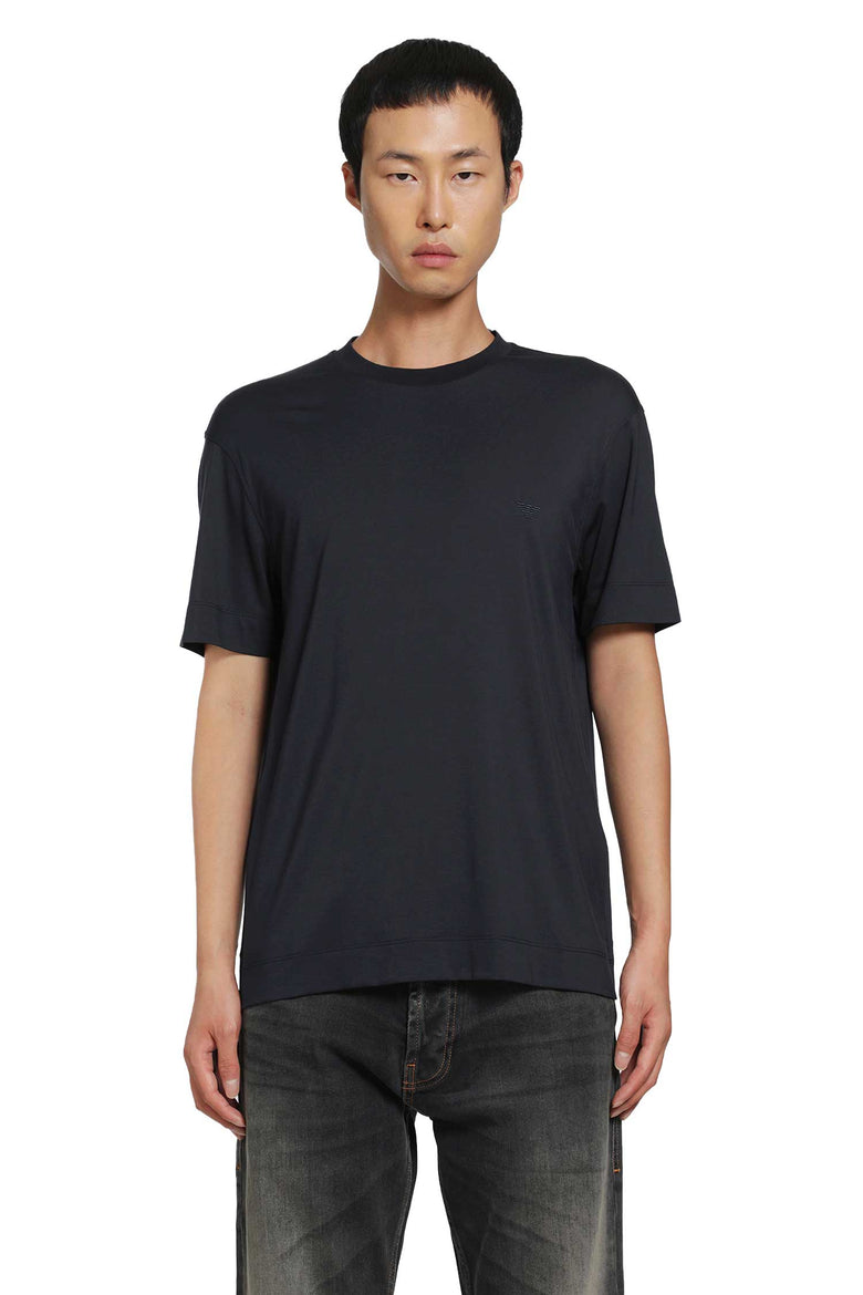 
              EMPORIO ARMANI Stretch Silk Modal T-Shirt man
            