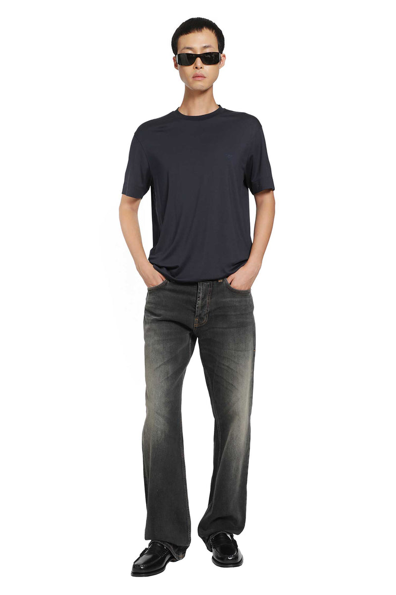 EMPORIO ARMANI Stretch Silk Modal T-Shirt man