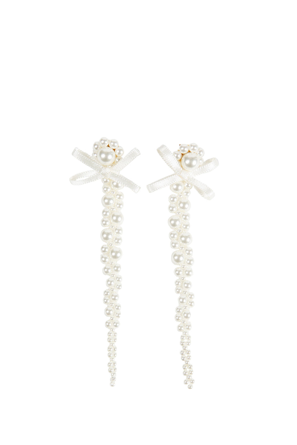 Petite Bow Detail Drip Earrings