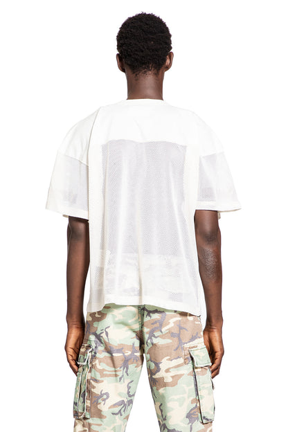 ERL MAN OFF-WHITE T-SHIRTS & TANK TOPS