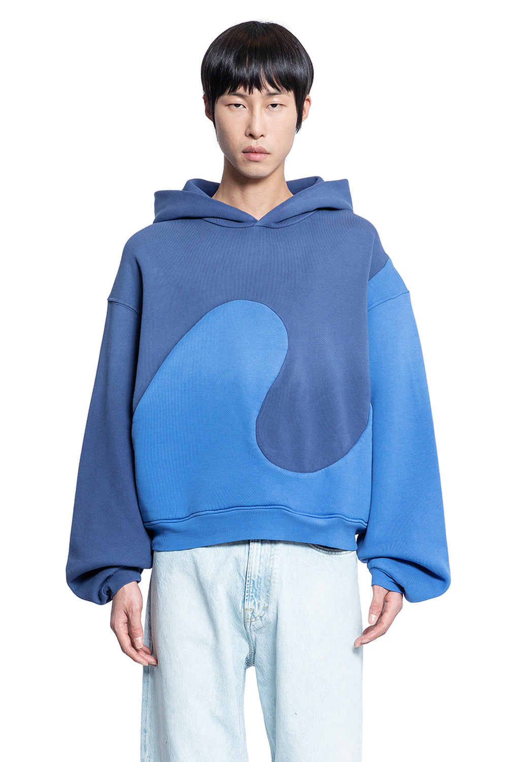 ERL MAN BLUE SWEATSHIRTS