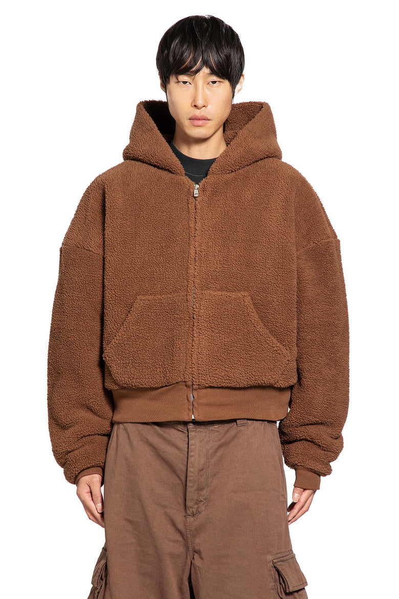 Unisex Terry Fleece Zip-Up Hoodie