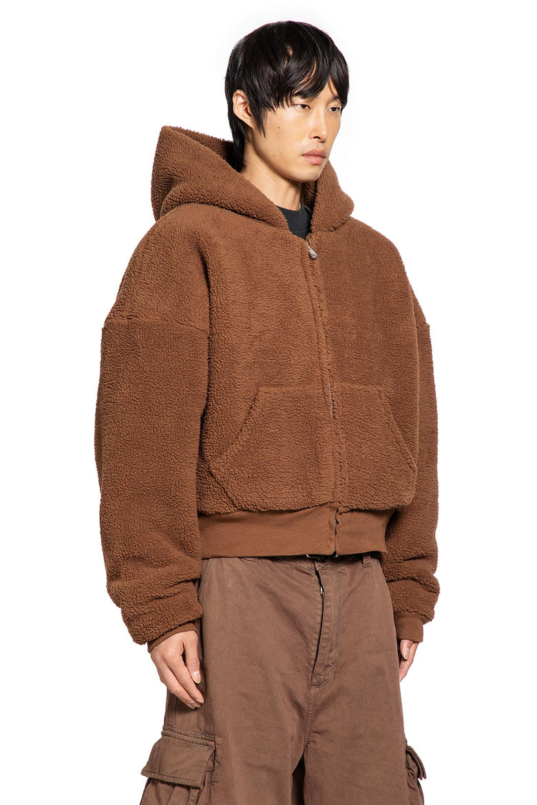 Unisex Terry Fleece Zip-Up Hoodie