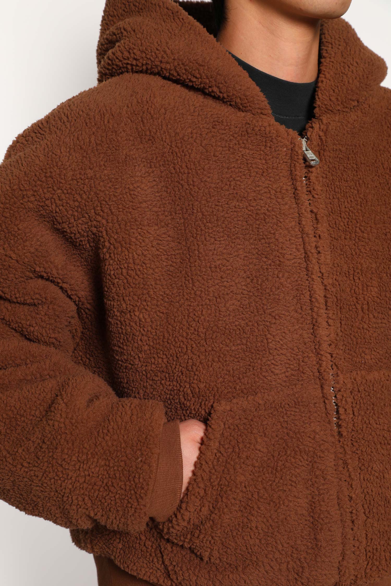 Unisex Terry Fleece Zip-Up Hoodie