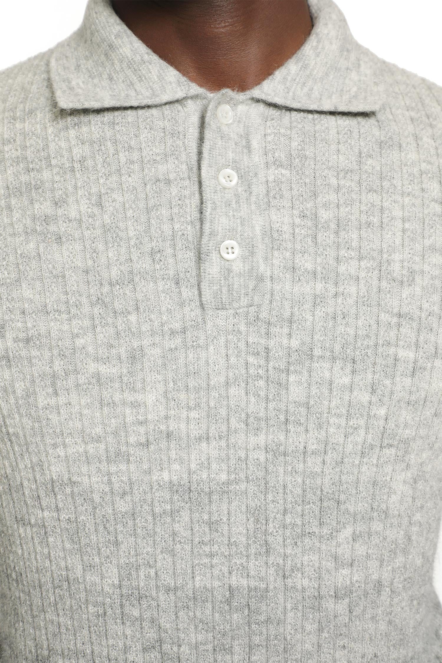 Unisex Thin Gradient Knit Polo