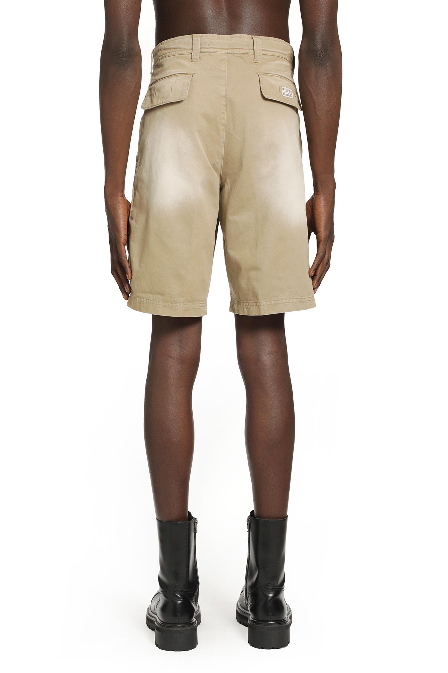 Unisex Pleated Chino Shorts
