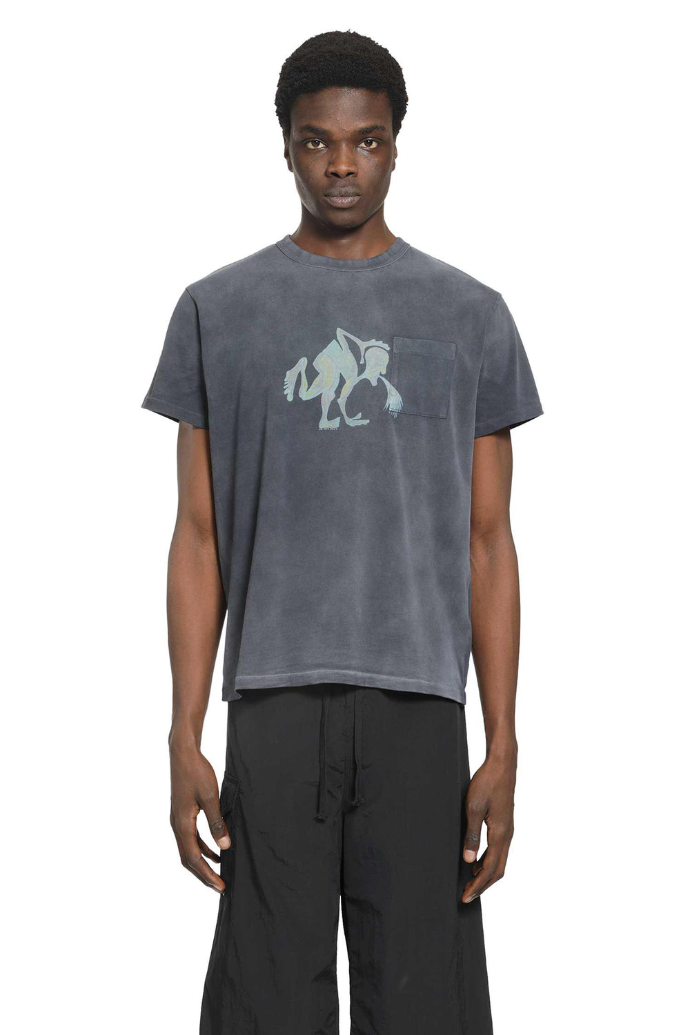 ERL Unisex Puke T-Shirt man