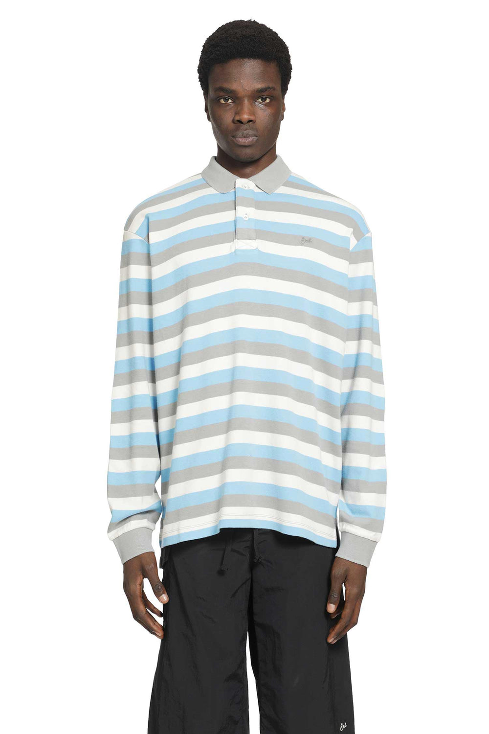 ERL Striped Polo Shirt man