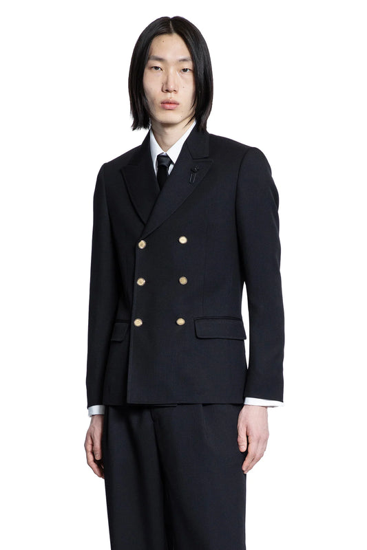 Double-Breasted Blazer in Pure Virgin Wool - Antonioli.eu