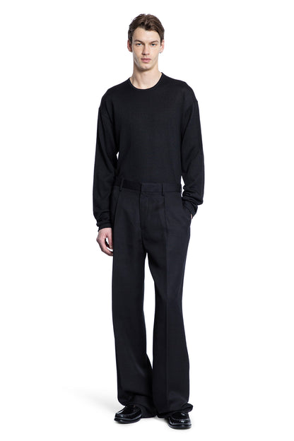 LARDINI MAN BLACK TROUSERS