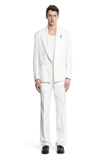 LARDINI MAN WHITE TROUSERS