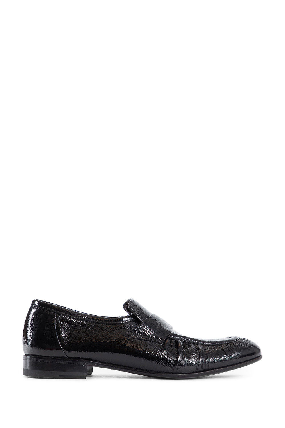 LARDINI MAN BLACK LOAFERS & FLATS