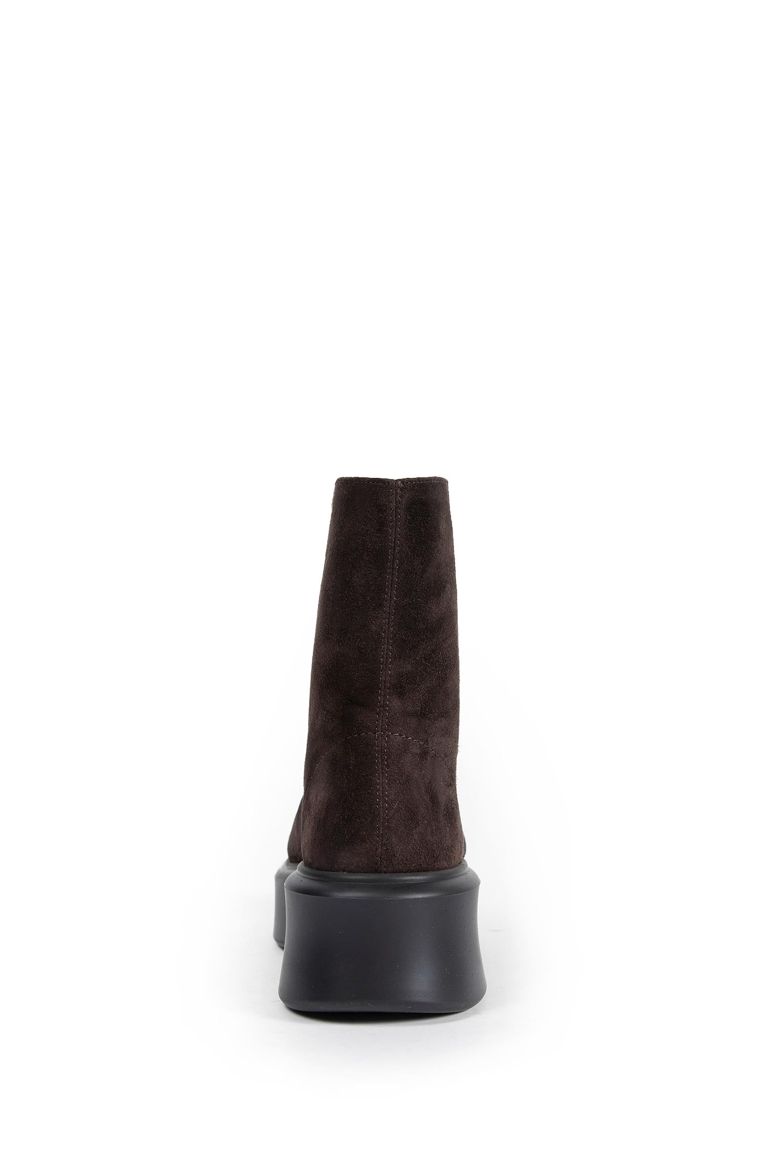 Zipped Boot in Suede