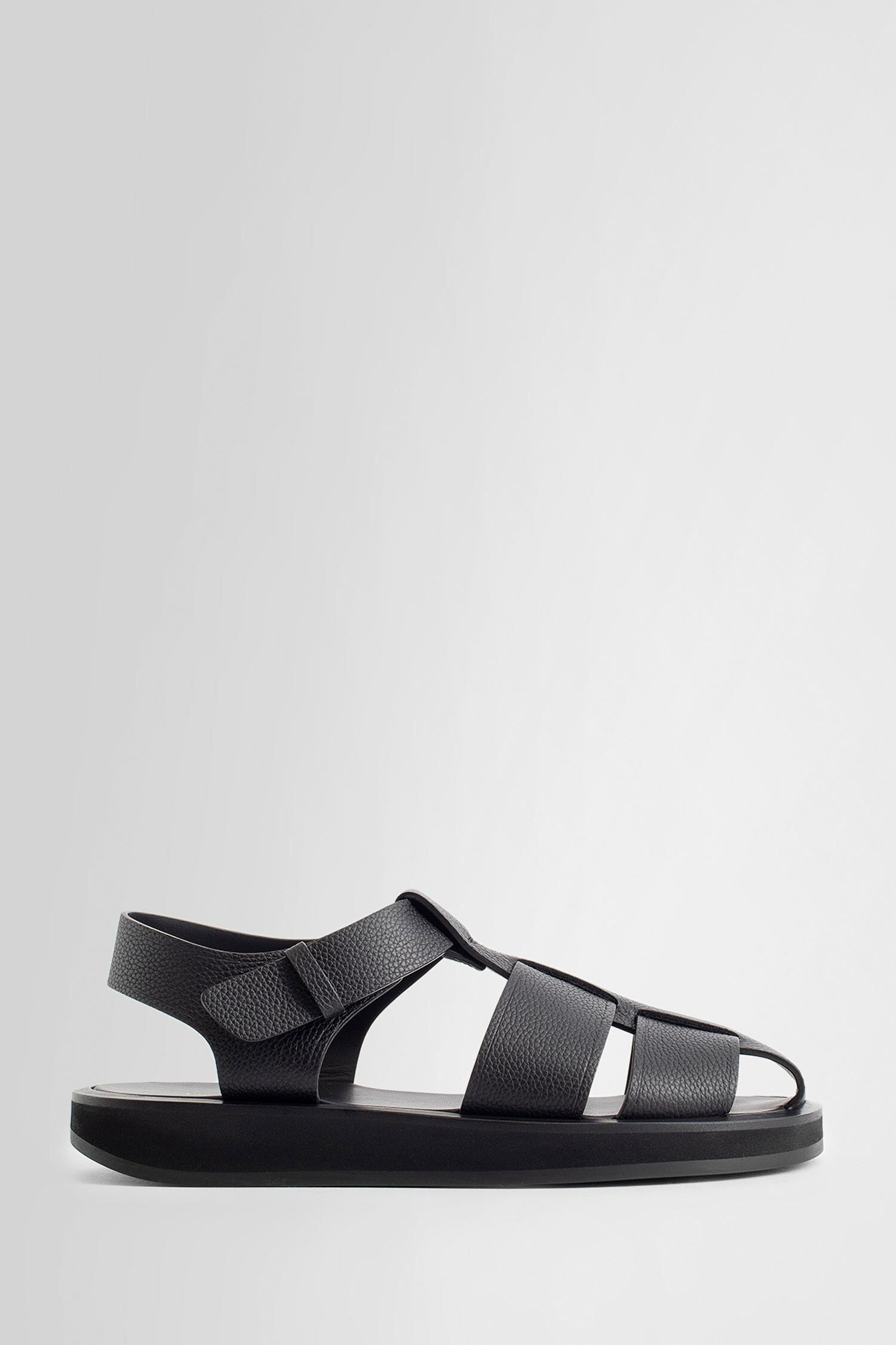 THE ROW WOMAN BLACK SANDALS