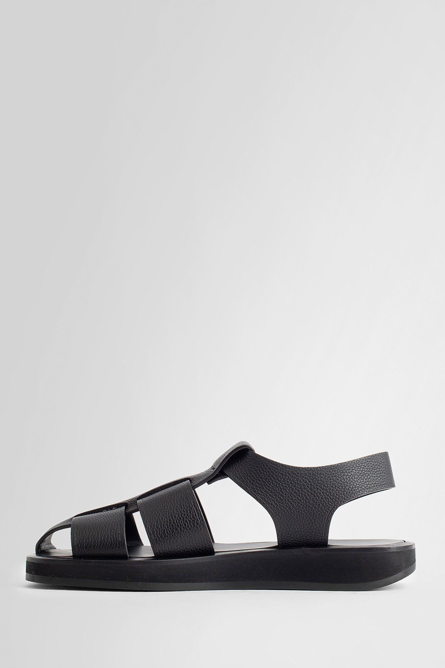 THE ROW WOMAN BLACK SANDALS & SLIDES