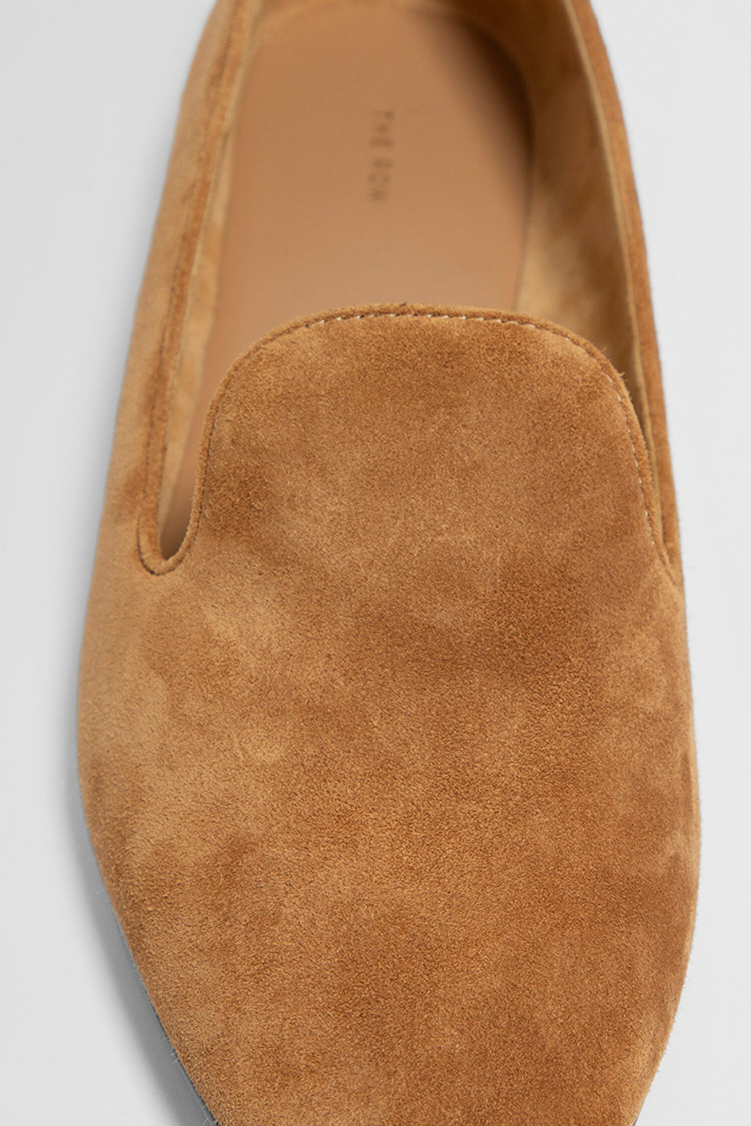 THE ROW WOMAN BROWN LOAFERS