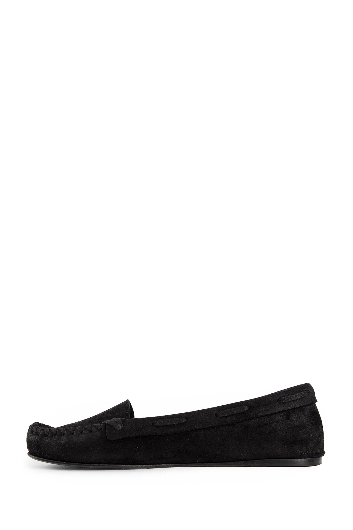 THE ROW WOMAN BLACK LOAFERS & FLATS
