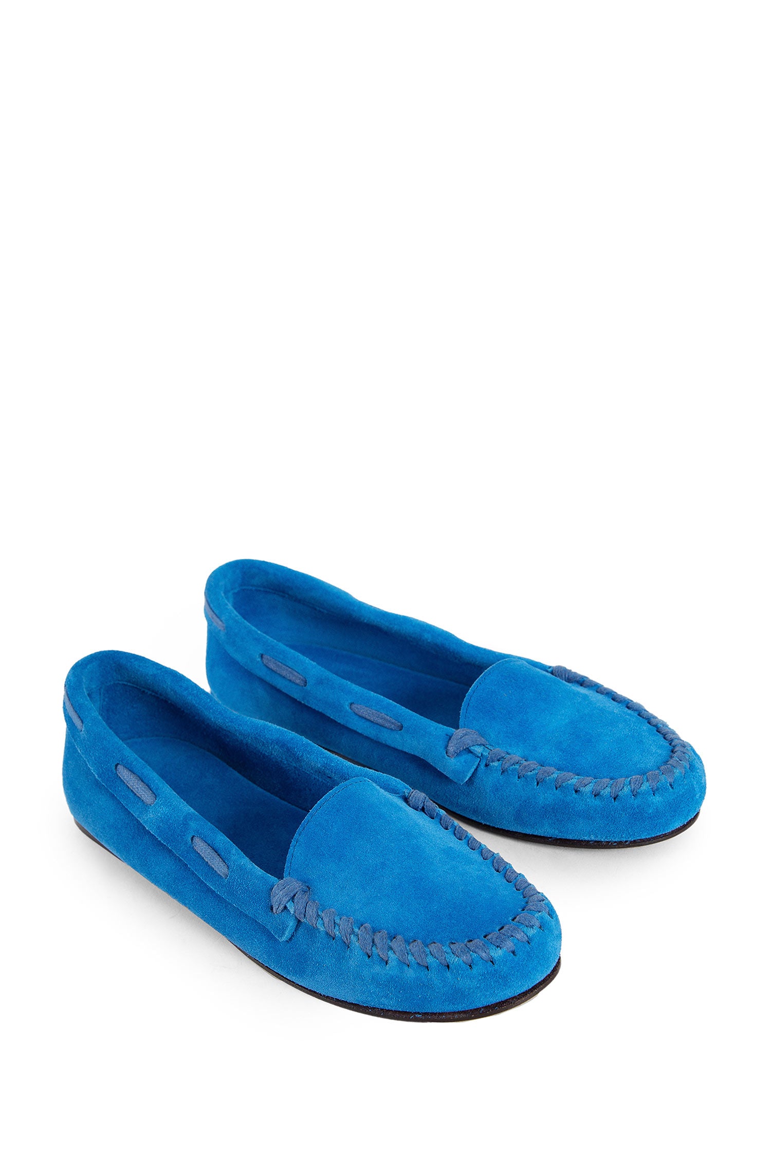 THE ROW WOMAN BLUE LOAFERS & FLATS