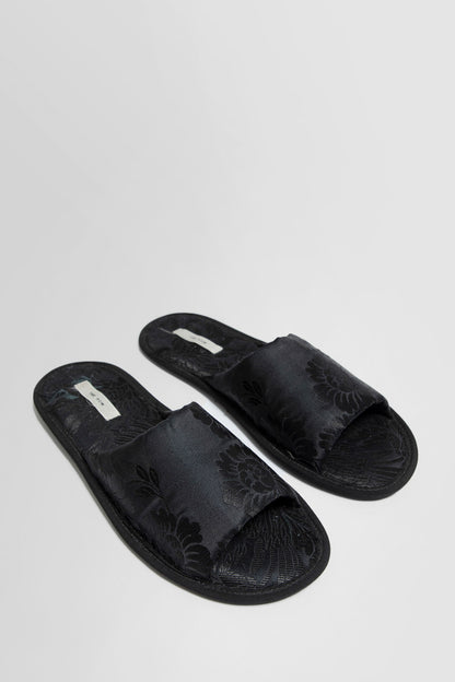 THE ROW WOMAN BLACK SANDALS & SLIDES