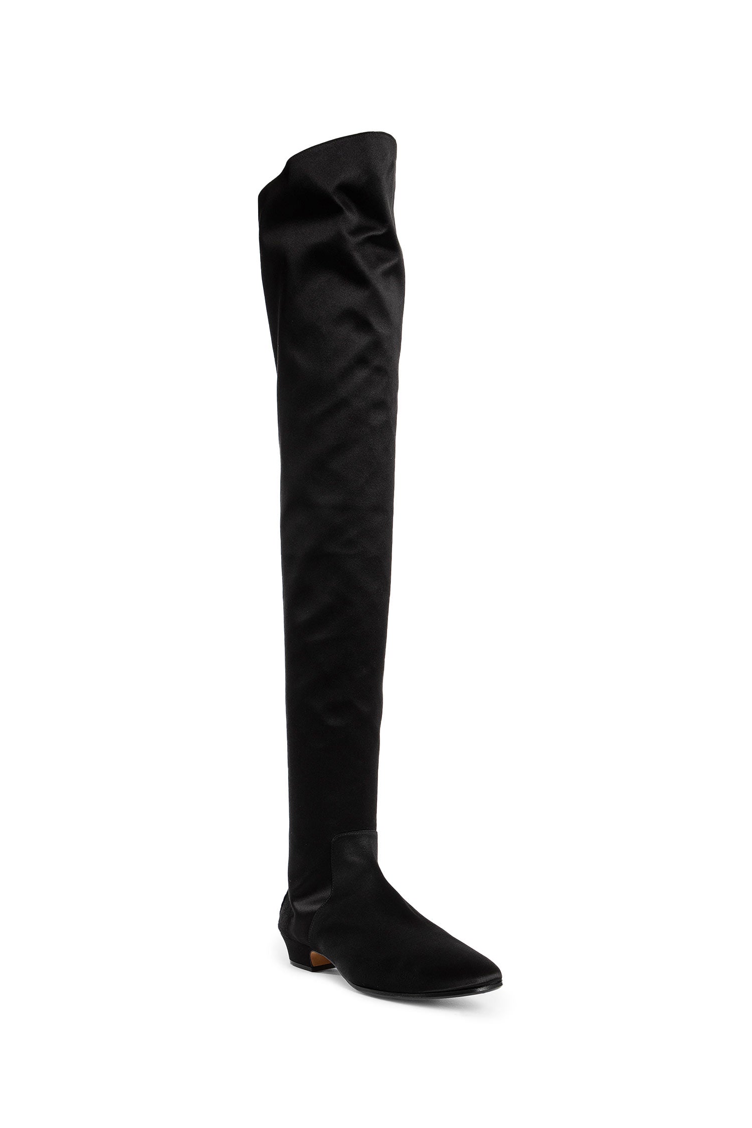 THE ROW WOMAN BLACK BOOTS