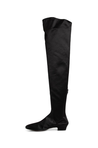 THE ROW WOMAN BLACK BOOTS