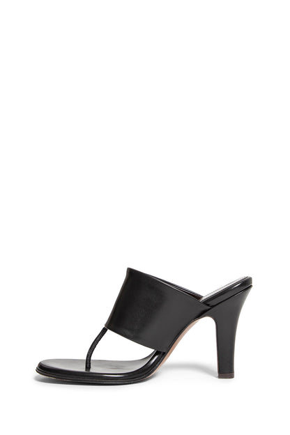 THE ROW WOMAN BLACK MULES