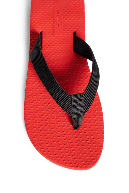 THE ROW WOMAN RED SANDALS & SLIDES