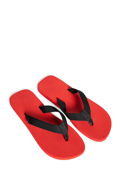 THE ROW WOMAN RED SANDALS & SLIDES