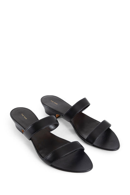 THE ROW WOMAN BLACK SANDALS & SLIDES