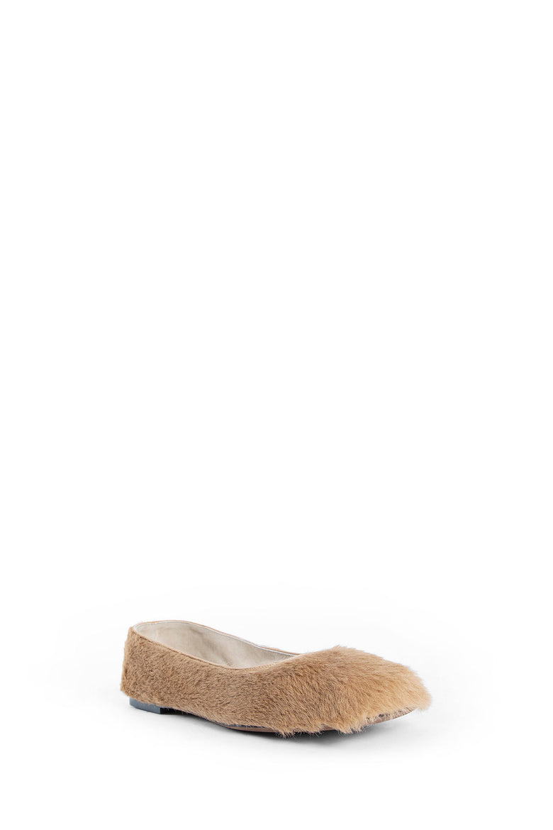 Square Ballet Flats in Pony