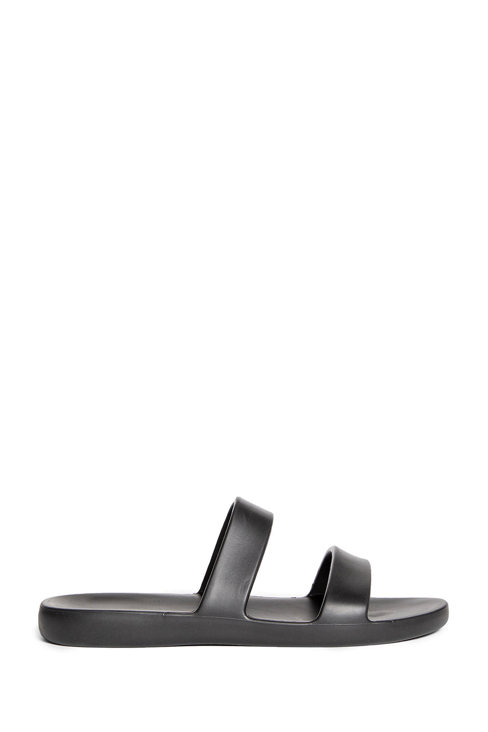 THE ROW WOMAN BLACK SANDALS & SLIDES