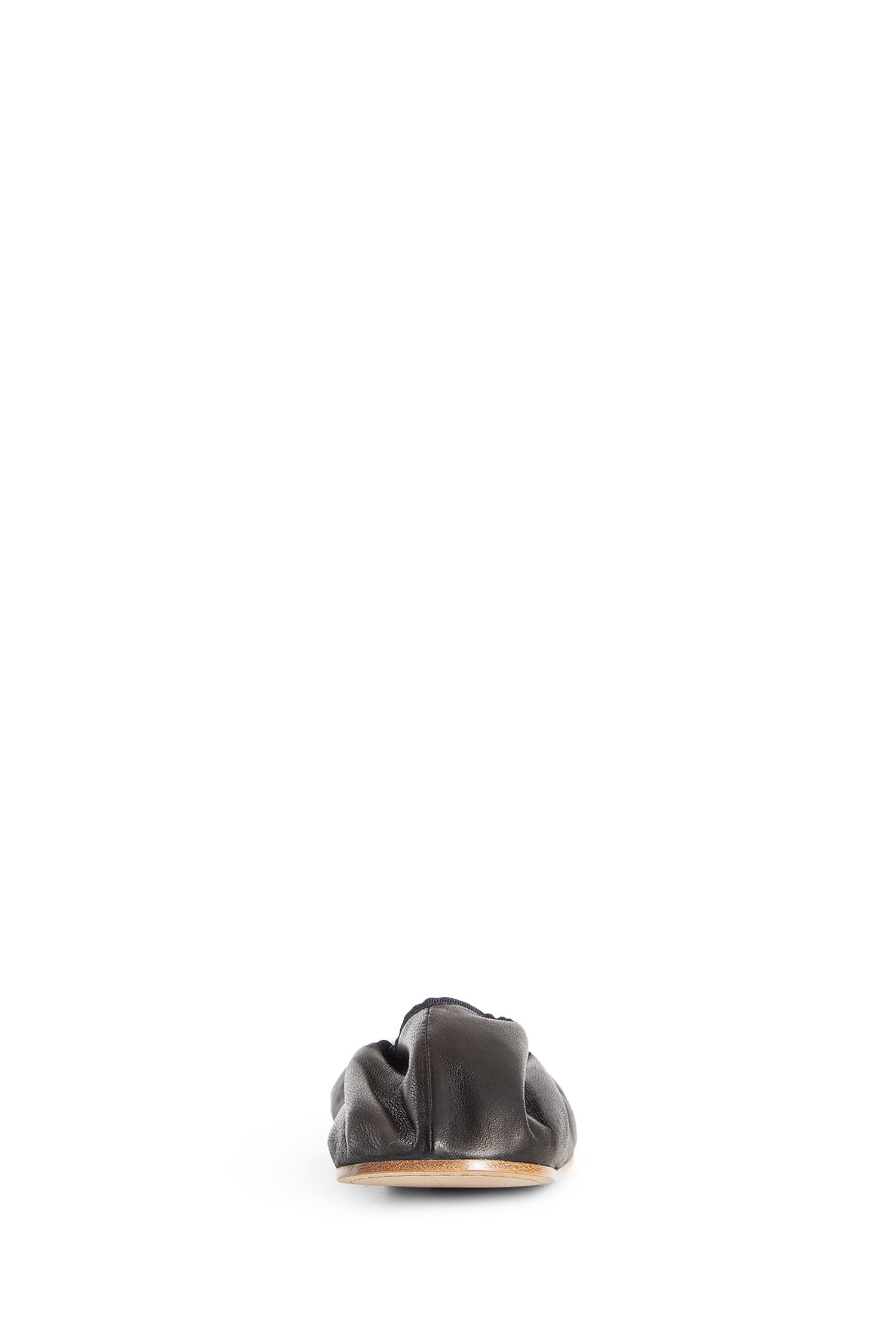 THE ROW WOMAN BLACK FLATS