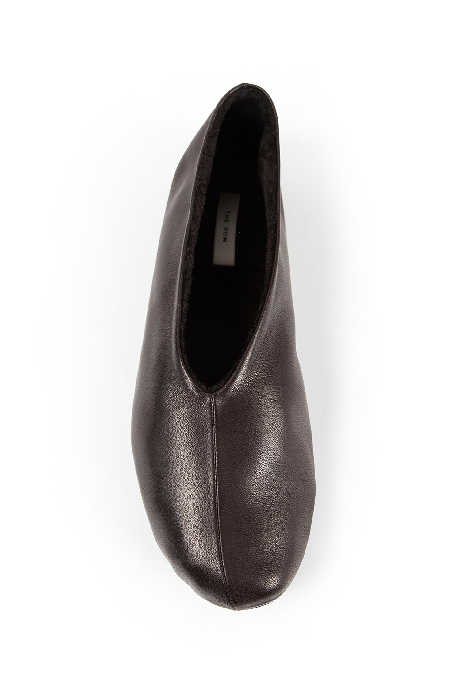 Stella Slippers in Leather and Shearling