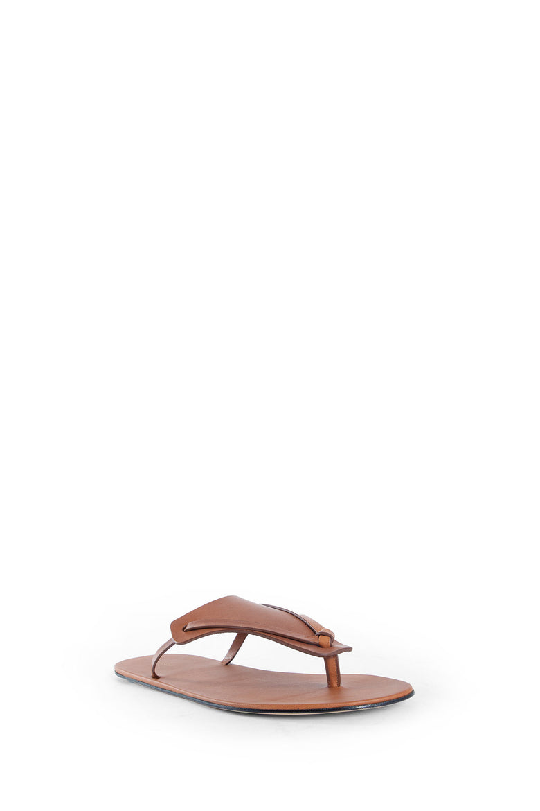 Helena Flip Flops in Leather