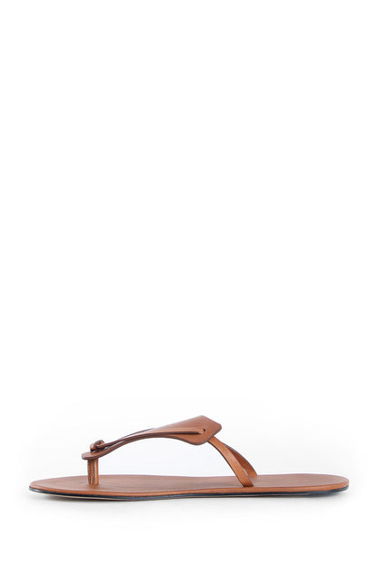 Helena Flip Flops in Leather