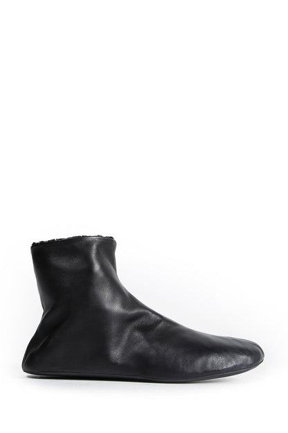 Stella Boots in Leather and Shearling