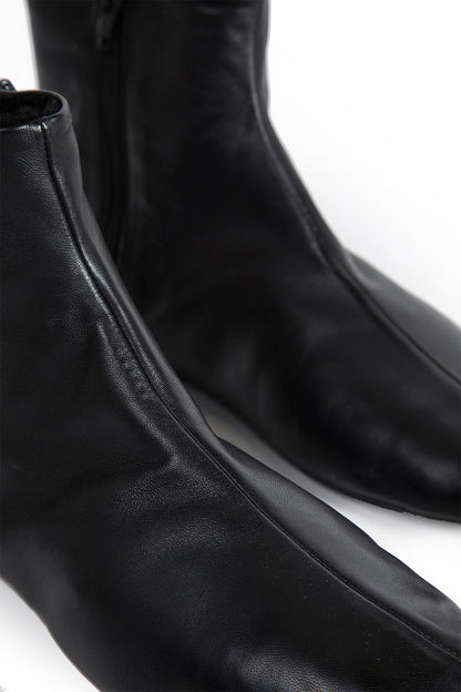 Stella Boots in Leather and Shearling