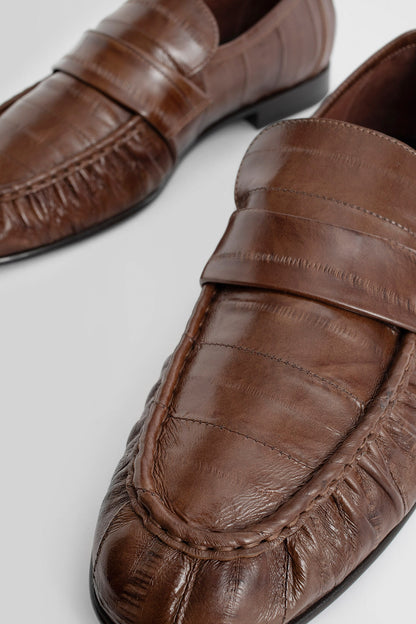 THE ROW MAN BROWN LOAFERS & FLATS