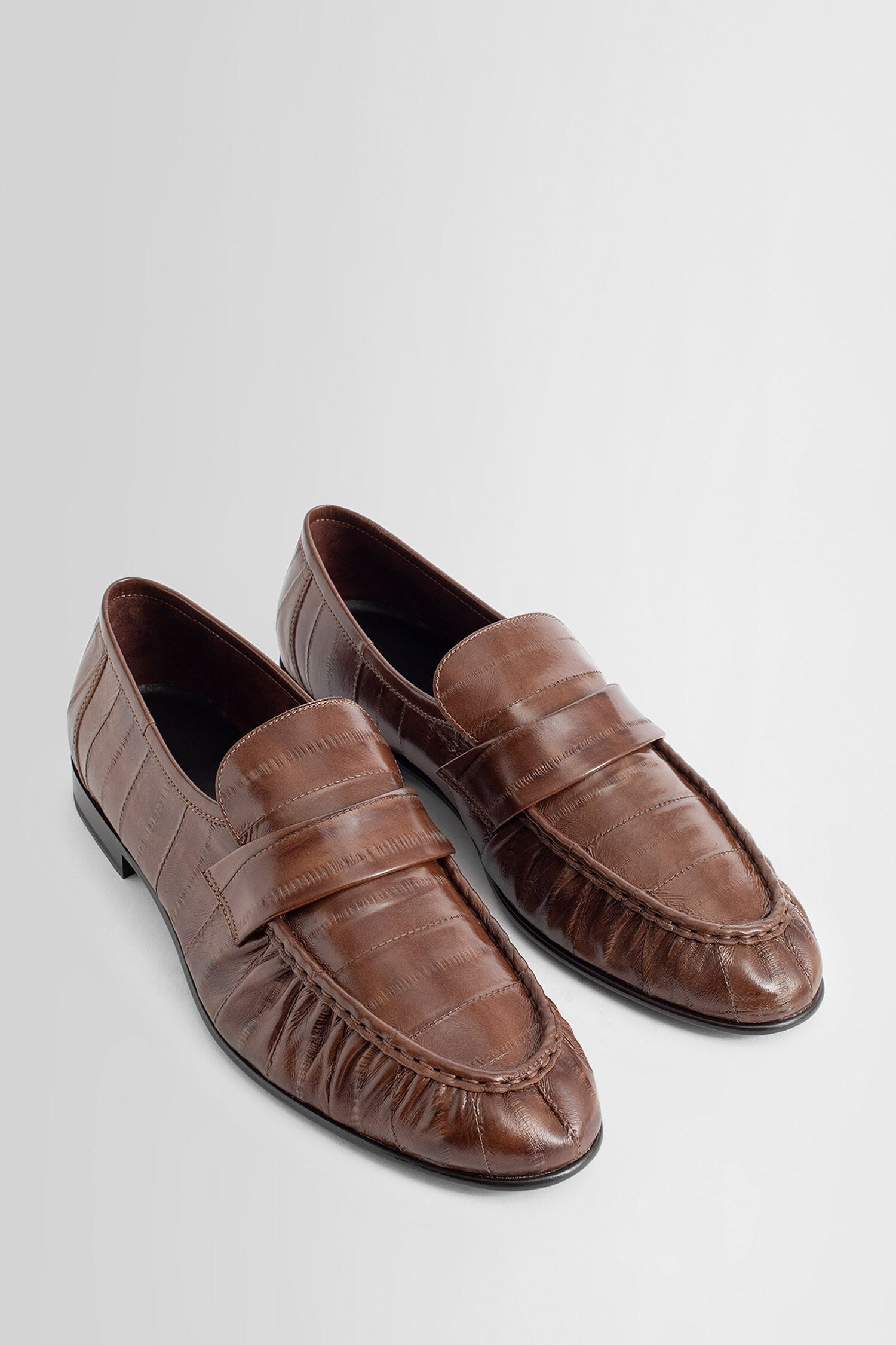 THE ROW MAN BROWN LOAFERS & FLATS