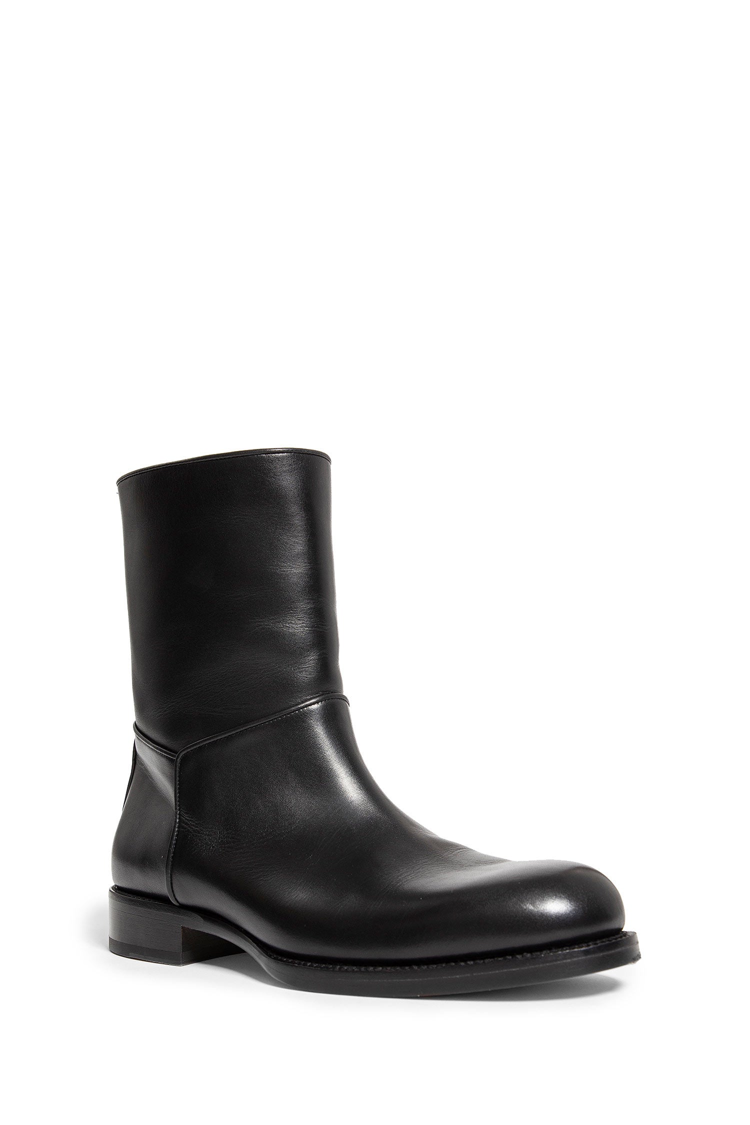 THE ROW MAN BLACK BOOTS